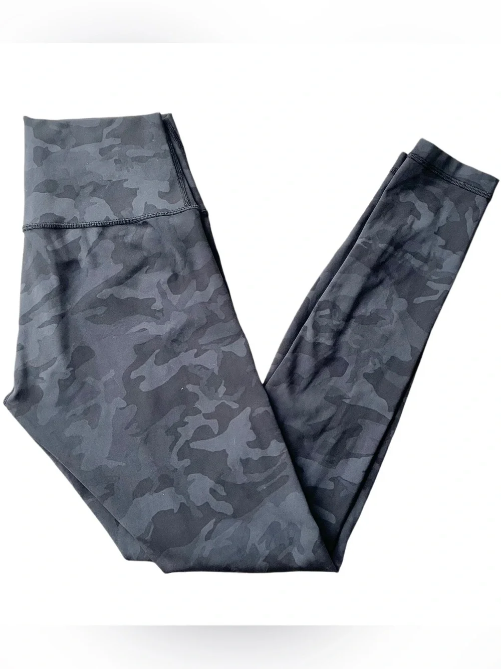 Lululemon Wunder Under Leggings High-Rise 28” Camo Deep Coal Yoga Pants Sz: 6
